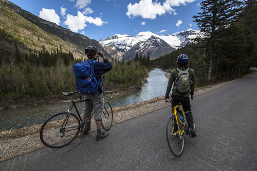 biking Glacier National Park is a great option if you're looking for 3 Perfect Days in West Glacier