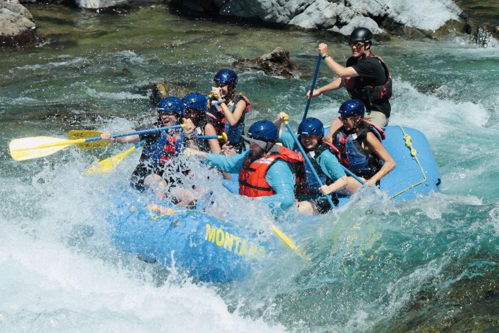 whitewater rafting Glacier National Park