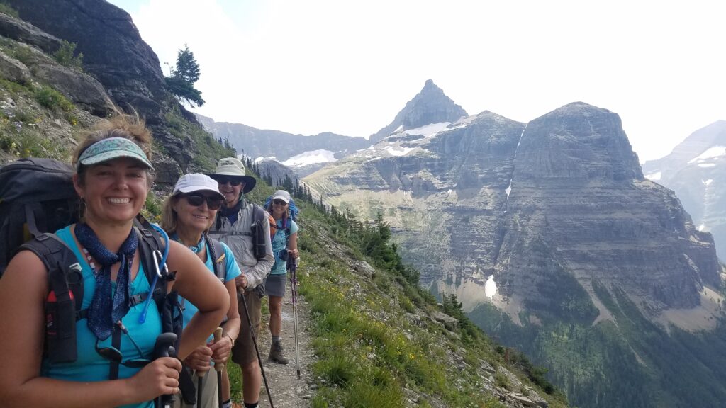 Backpacking trip Glacier National Park