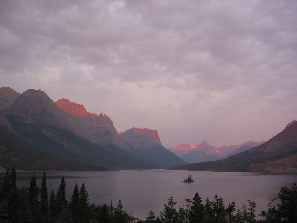 Only one day in Glacier National Park should include a trip to Wild Goose Island, Going to the Sun Road, St Mary Lake, Glacier National Park, Montana