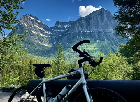 Bike on Going-to-the-Sun Road - 6 day Glacier Bike Adventure