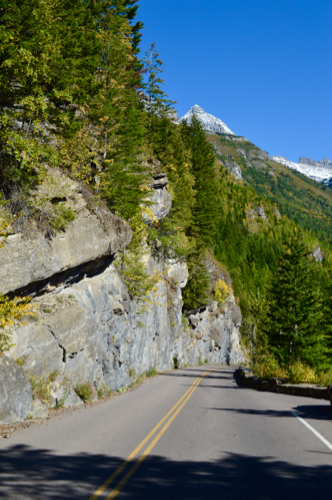 If the spectacular fall colors aren't enough of a reason to head to Glacier, consider this...after Labor Day, the crowds drop off considerably, and you can sometimes even have stretches of the Going-to-the-Sun Road all to yourself. 