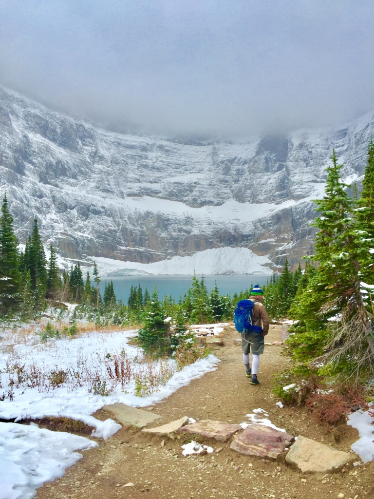 fall hiking in Glacier National Park