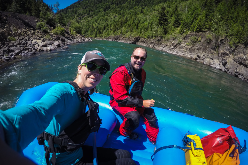 Rafting on the Middle Fork of the Flathead River