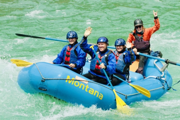 June rafting Glacier National Park