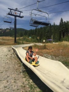 activities near Glacier National Park include visiting the Alpine Slide at Whitefish Mountain Resort