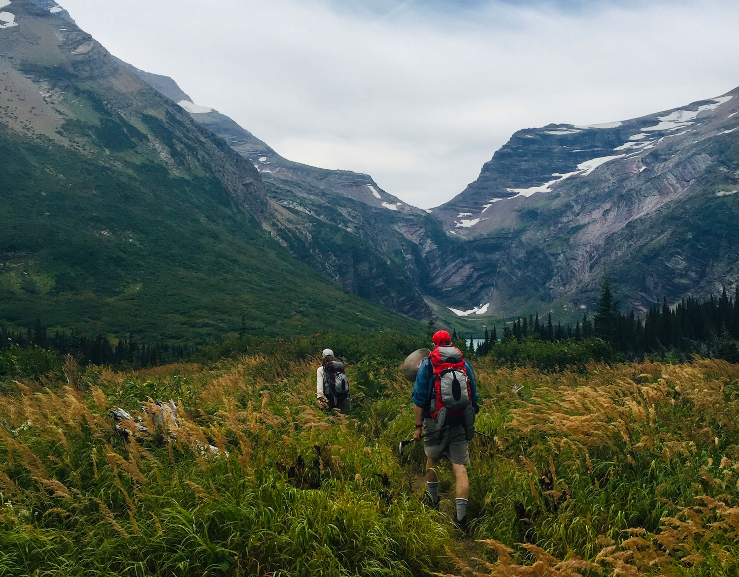 Hike to Gunsight Lake in Glacier National Park