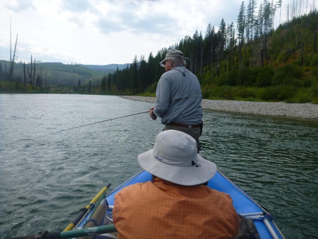 Fly fishing trip, photo by guest LaDonna Schmell