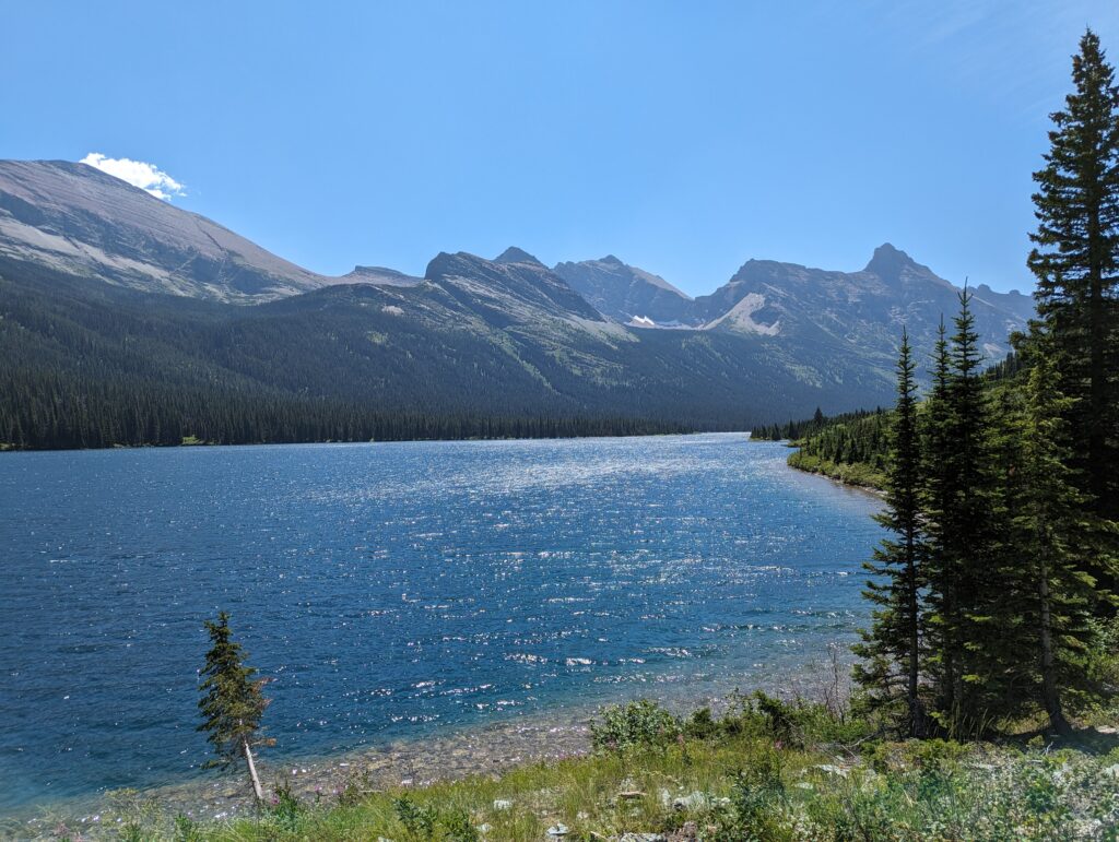 Elizabeth Lake, 4-Day Backpacking Itinerary - Belly River Glacier National Park