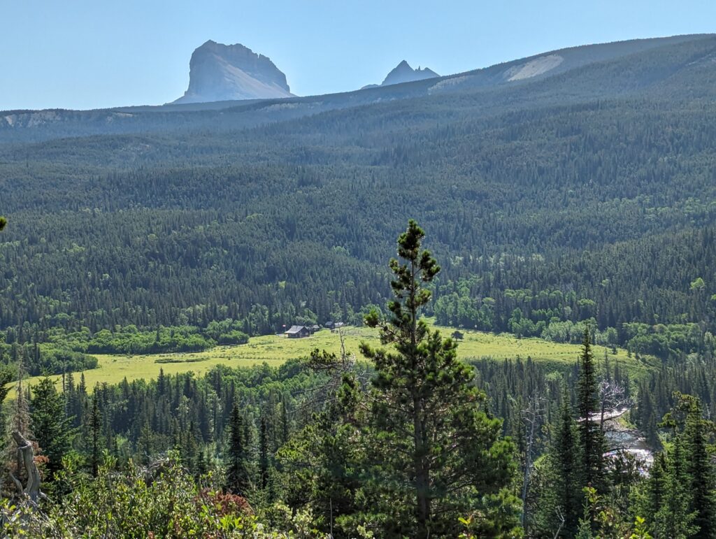 Belly River Ranger Station, Chief Mountain, 4-Day Backpacking Itinerary - Belly River Glacier National Park