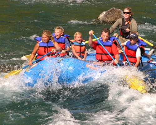 Rafting the Middle Fork of the Flathead Allison