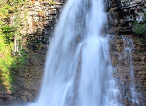 Virginia falls glacier national park sale