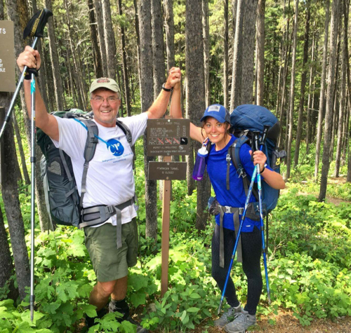 backpacking in glacier national park - we did it!
