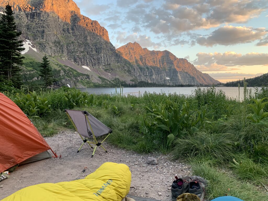 Backpacking trip Glacier National Park