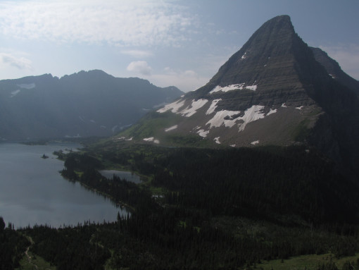 only one day in Glacier National Park should include a trip to Hidden Lake Overlook.