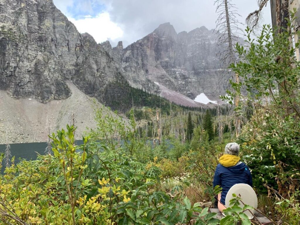 Lake Isabel Pit Toilet - Glacier National Park